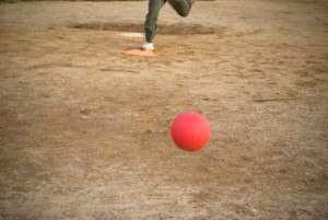 red kickball approach